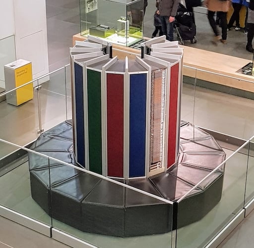 A Cray-1 on display