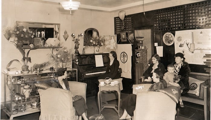 A room of the Electrical Association for Women