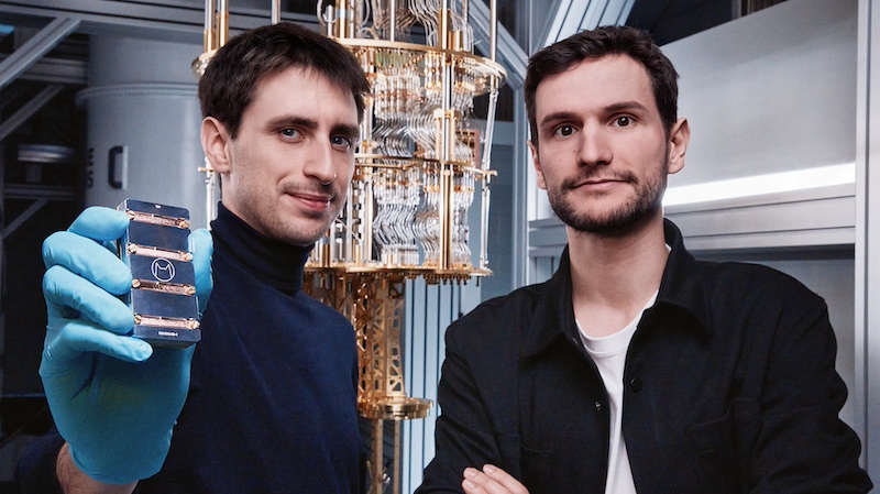 Alice & Bob founders Théau Peronnin and Raphael Lescanne