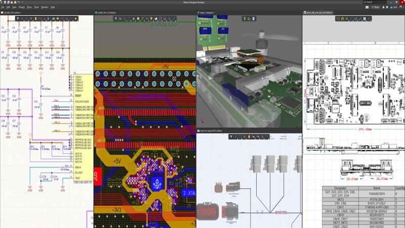 Integrating schematics, layout, simulation, and analysis in a single
environment improves PCB-based product development.