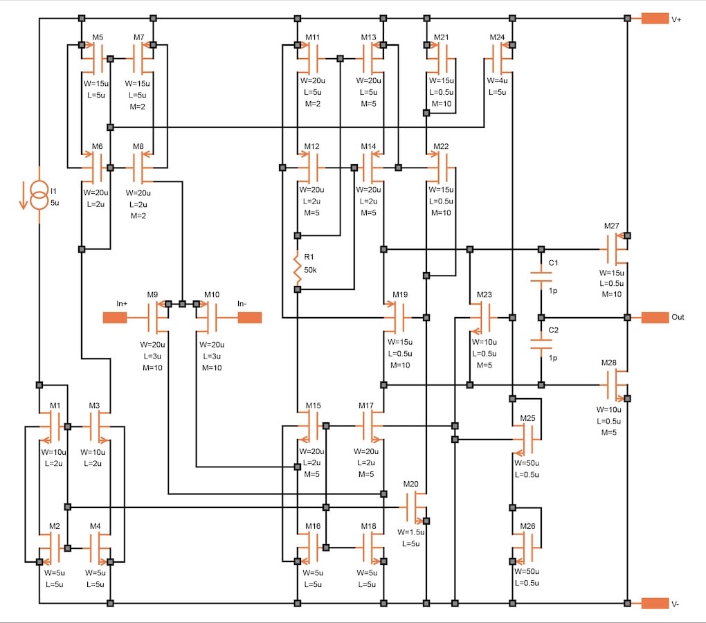 CMOS Op Amps | Operational Amplifiers | Electronics Textbook