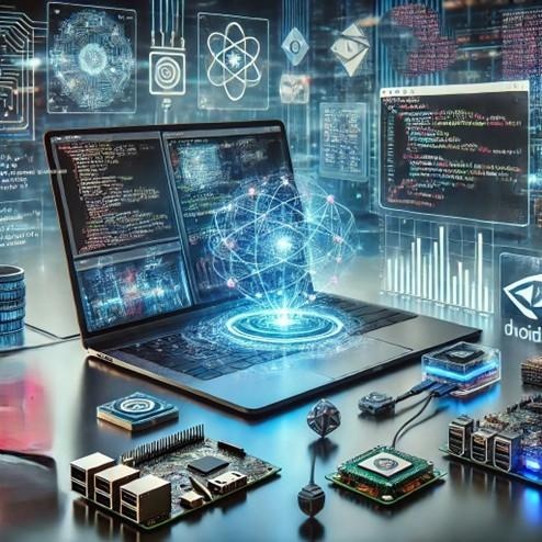 A streamlined edge AI toolchain that takes models from trainingframeworks to optimize on-device deployment. Image used courtesy of Ceva.