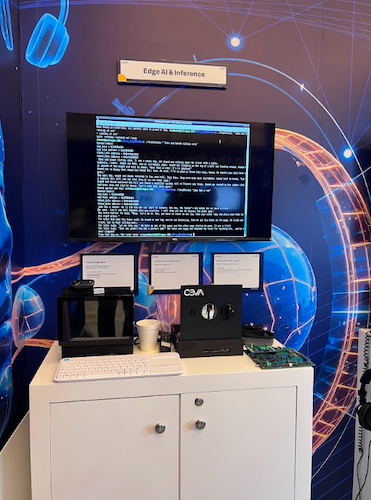 Ceva’s NeuPro-Nano demonstration at CES 2026