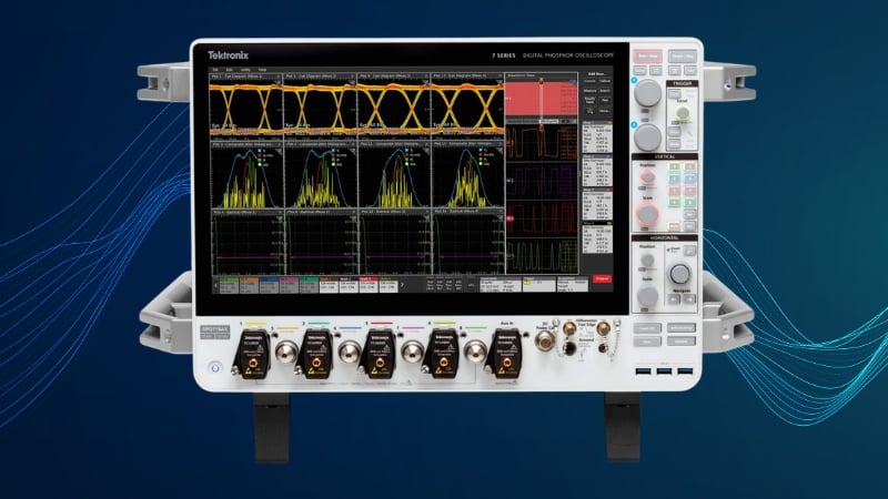 Tektronix Unveils Industry’s First 8 Channel, 25 GHz Oscilloscope - News