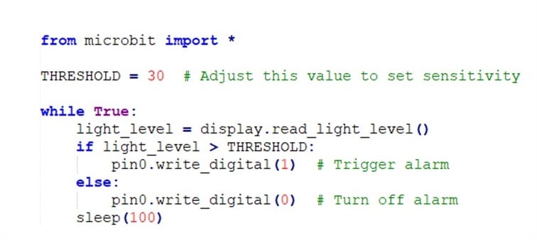 The BBC Micro:bit Adjustable Brightness Alarm: A Radio Shack Remix ...