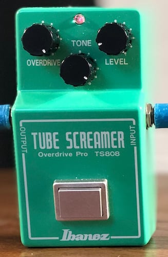 An Ibanez Tube Screamer