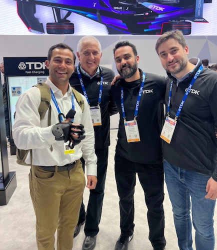 Jake Hertz with TDK team