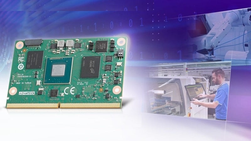 Advantech’s AOM-5221 module is aimed at Intelligent Edge applications.