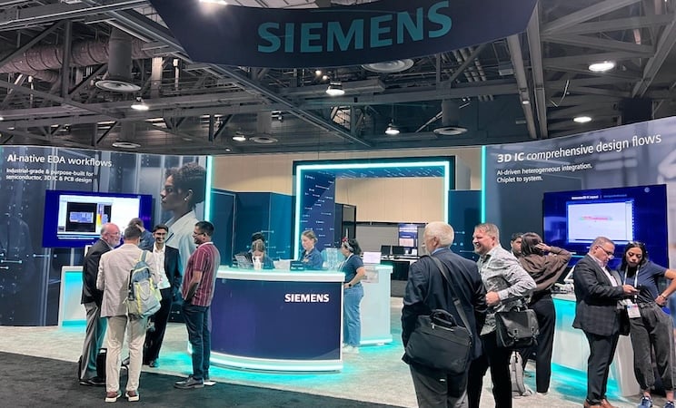 Siemens’ booth at DAC