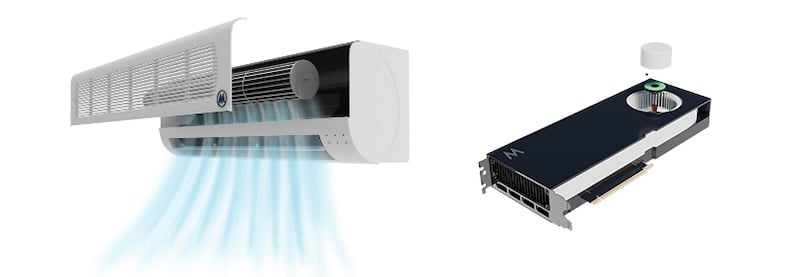 The MLX90412-D was designed for higher-power fan and blower applications, including GPU and appliance cooling.