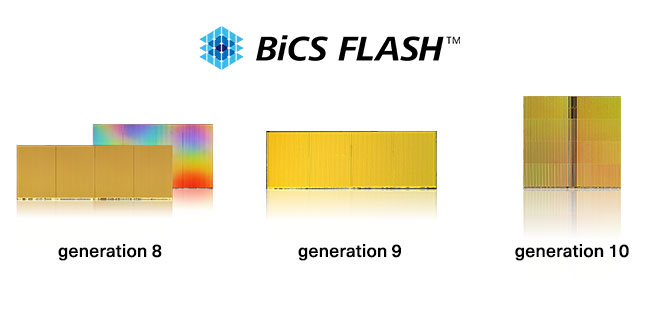 Kioxia BiCS FLASH 3D flash memory