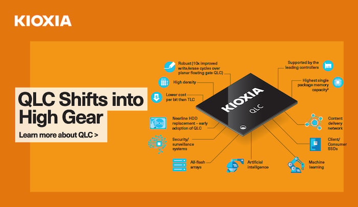 Kioxia’s QLC technology features