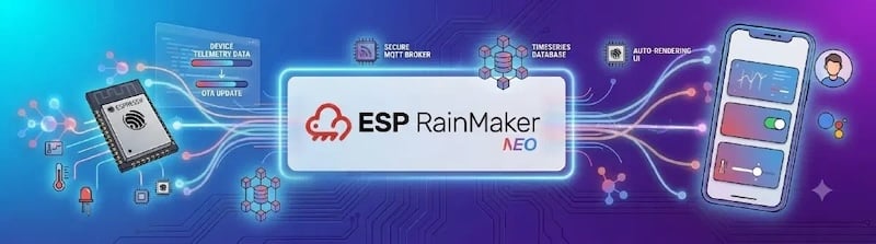 ESP RainMaker Neo is a new open source implementation of ESP RainMaker.