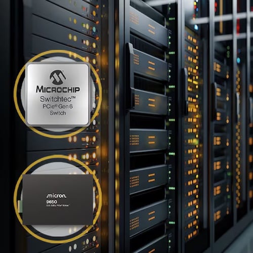 Microchip’s Switchtec PCIe Gen 6 switch