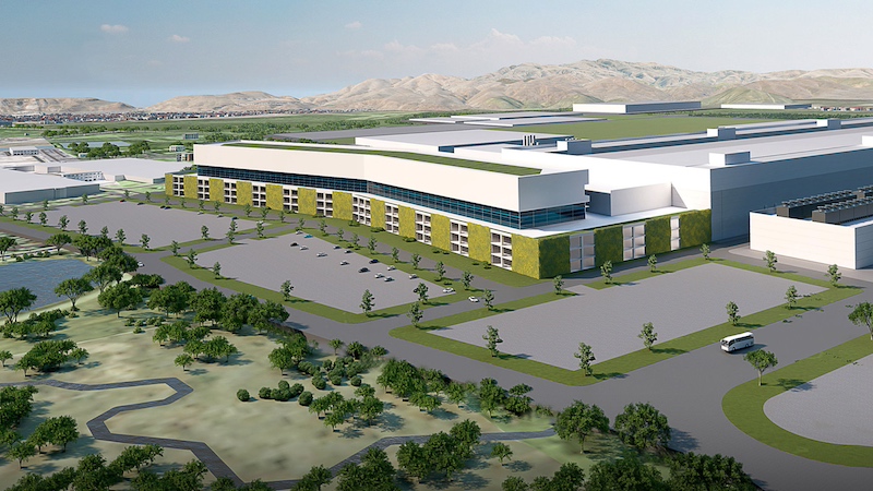 Micron manufacturing infrastructure in Idaho and New York