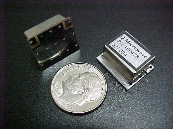 Figure 2. Miniature RF filter.