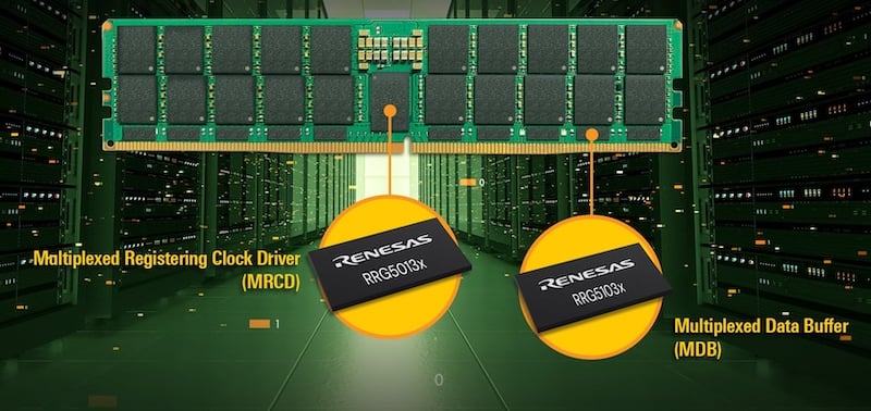 Renesas Gen 3 MRDIMM chipset