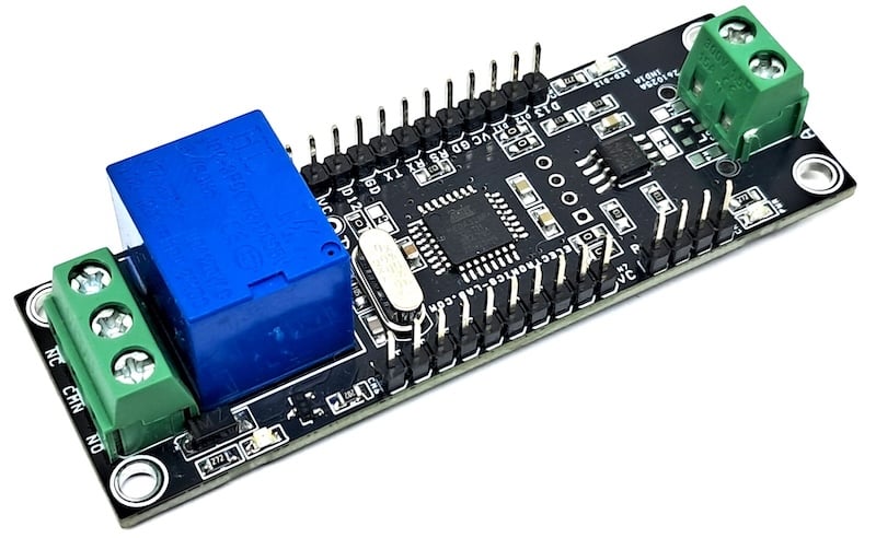 Figure 1. The assembled RS485 Relay Interface Board.