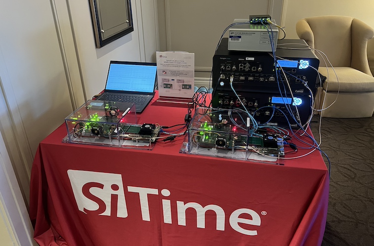 SiTime's CES 2025 synchronization demo
