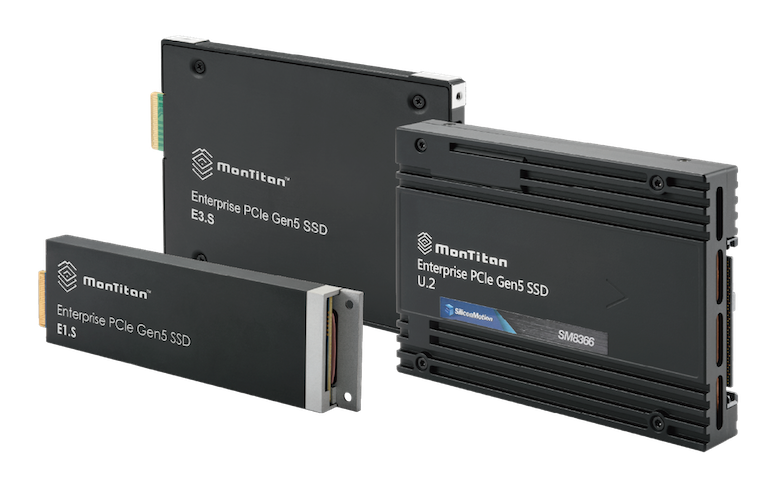 Silicon Motion’s MonTitan Enterprise PCIe Gen5 SSD family