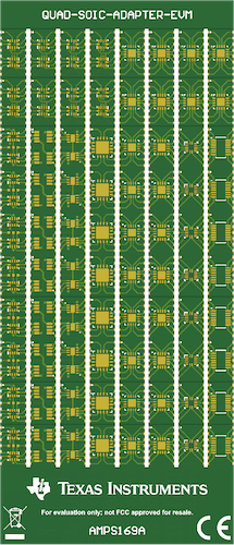 Quad SOIC adapter EVM.