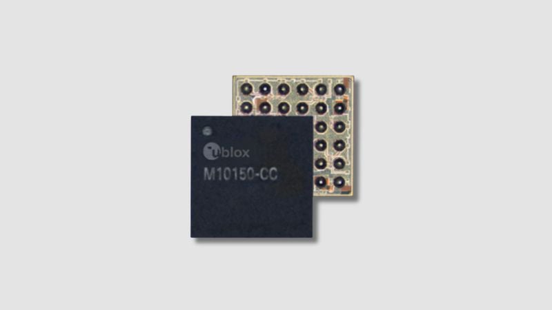 The UBX-M10150-CC GNSS chip