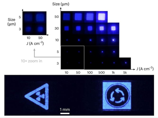 The electroluminescence (EL) images 