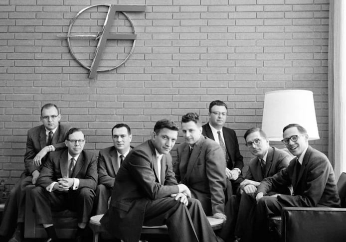 The so-called “traitorous eight.”