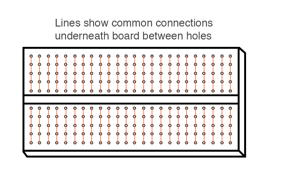 Building Series Parallel Circuits Breadboards Circuit Diagram