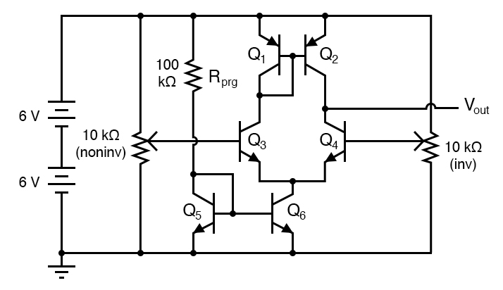 Schematic Diagram Of A Simple Op Amplifier Circuit Schematic Diagram Of A Simple Op Amplifier Circuit