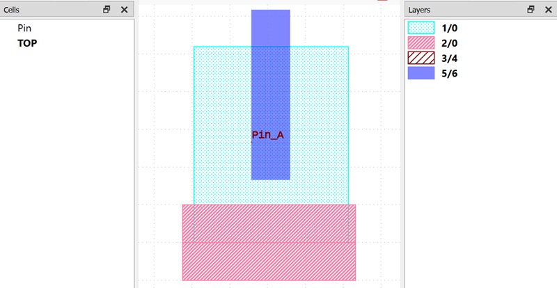 A simple layout for GDS.