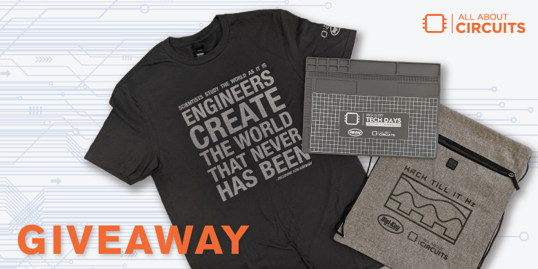 All About Circuits Monthly Giveaway