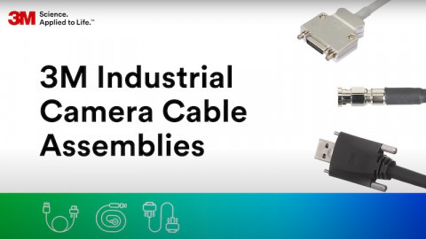 3M Industrial Camera Cable Assemblies