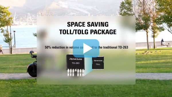 100V MOSFETs in TOLL/TOLG for High Current Switching Applications
