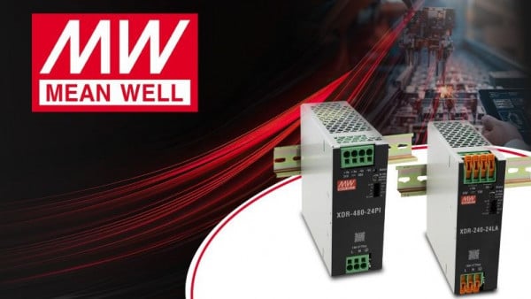 New Mean Well Power Supplies From the XDR Series