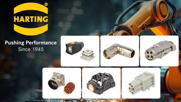 Harting Connectors and Cables for Robotics
