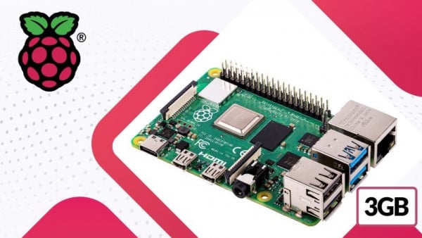 Single-board computer Raspberry Pi 4B 3GB RAM