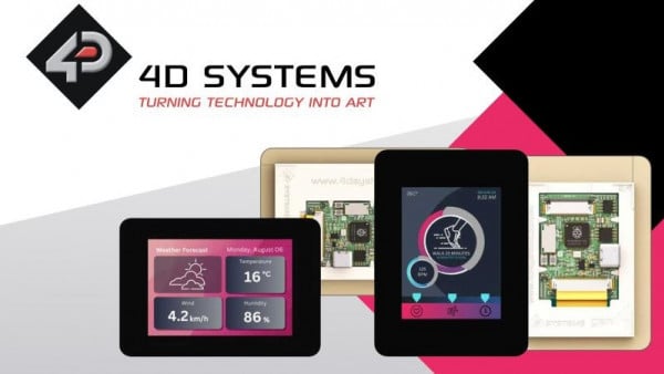 Smart Displays by 4D Systems