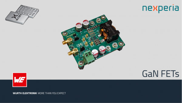 Efficiency of GaN Half-Bridge Topology for a Simple Buck or Boost Converter on a Component Level