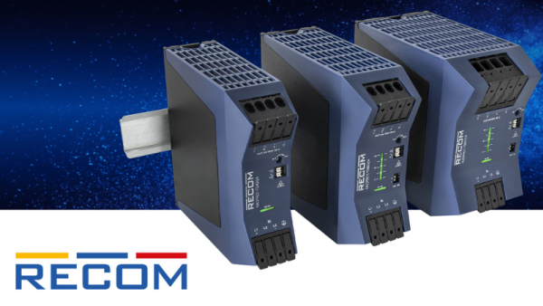 RACPRO1 DIN-Rail AC/DC and Protection from RECOM