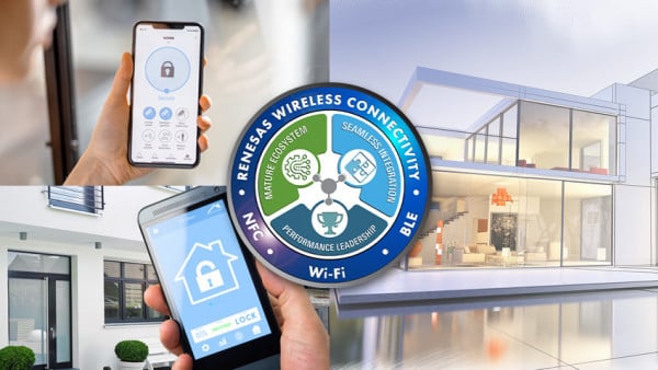 All-in-One Smart Lock: DA1469x, PTX105R, DA16200