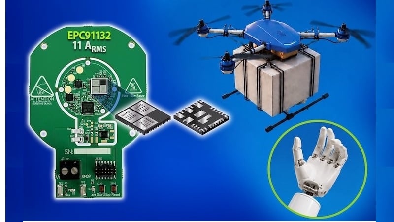 EPC Debuts Ultra-Compact GaN Motor Drive Reference Design - News