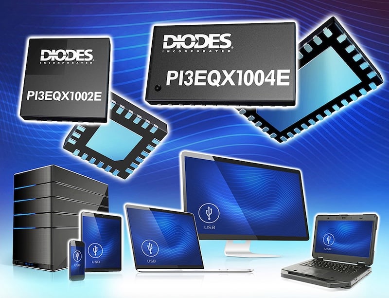 Diodes Incorporated Designs USB ReDrivers to Enhance 10