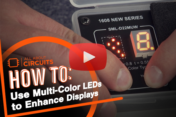 How To Use Multi Color LEDs to Enhance Displays - Industry Articles