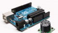 Turning on a Light with Ultrasonic Motion Detection