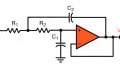 Op-Amps as Low-Pass and High-Pass Active Filters