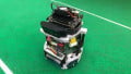 Autonomous Robot Takes to the Soccer Field to Aim, Pass, and Score