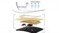 Keeping Wearables Cool: Non-metallic Material Radiates Heat From Users, Circuitry, and the Sun