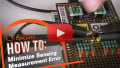 How To Minimize Sensing Measurement Error