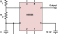 555 Timer Astable Oscillator Circuit